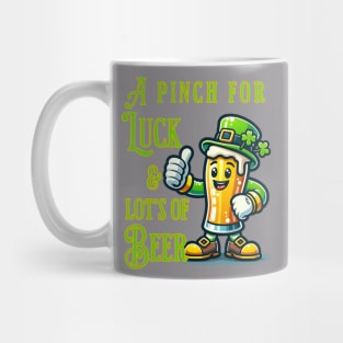A Pinch of Luck & Lot's of Beer Mug